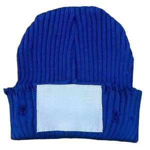Chapeau beanie unisexe de haute qualité personnalisable avec logo personnalisé, chapeau d'hiver pour la neige - Product Image 1