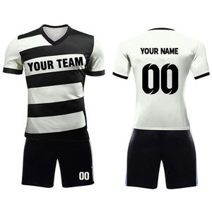 Camiseta de fútbol transpirable de secado rápido de nuevo diseño para hombre, traje de sublimación completa, uniforme de equipo de fútbol, entrenamiento Unisex - Product Image 1