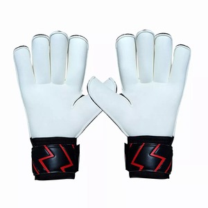 Guantes de Portero de Fútbol Profesional, Palma de PU Antideslizante, Protección para los Dedos, Transpirables, Cierre de Velcro Unisex - Product Image 4