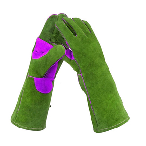New Arrival Multi Functional Best Full Split Leather Welding Work <b>Gloves</b> Newest Trending Style Comfortable Welder Working <b>Gloves</b> - Product Image 1