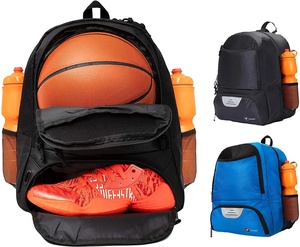 Latest Design Fashion Waterproof Sublimation Basketball Backpack Anti-Theft Zipper Closure Wholesale Sports Basketball Backpack - Product Image 4