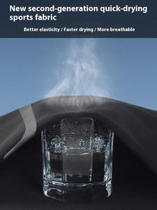 Pantalones Casuales para Hombre, Pantalones Deportivos Hipster para Chico, de Lona Ecológica, de Secado Rápido, Transpirables, Ligeros, con Cintura Elástica - Product Image 2