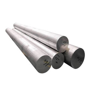 Barres et tiges rondes en alliage d'aluminium extrudé certifiées ISO9001 6061 6063 5083, pliage, soudage, découpe, longueur personnalisée 1-12m - Product Image 2