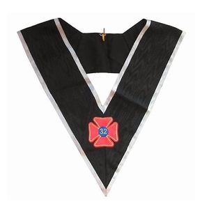 Handmade Masonic Regalia Collars Elegant Craftsmanship Durable <b>Material</b> Comfortable Fit Masonic Regalia Collars Best For Events - Product Image 3