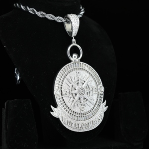Colgante de Moissanita Totalmente Incrustada con Símbolo de Dólar, Joyería Hip Hop, Engaste de Garra de Oro Personalizado, Plata 925, Hermoso Regalo para Ella - Product Image 4