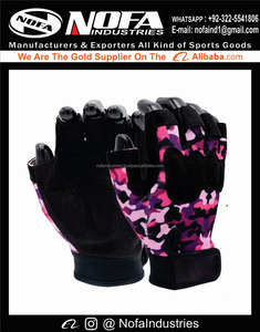 Gants de gymnastique lourds pour l'entraînement sportif et physique Gants d'haltérophilie en cuir rembourrés pour la musculation Fitness en plein air - Product Image 4