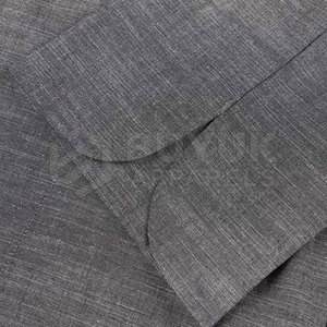 เสื้อเชฟครัว ป้องกันคราบ ทำความสะอาดง่าย แขนยาว ทนทาน ผลิตจากโพลีเอสเตอร์/ผ้าฝ้ายถัก เสื้อผ้าสำหรับทำอาหาร ชุดทำงานในครัว - Product Image 5