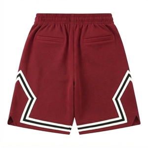 Shorts d'entraînement technique bleus HIEND, taille élastique avec cordon de serrage, légers, en polyester/coton, pour activités sportives et extérieures - Product Image 5