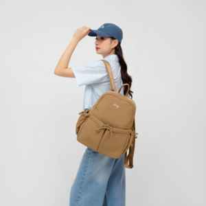 Lightweight Waterproof Women's <b>Backpack</b> Premium Parachute Material Zipper Closure Multi-Pocket Storage <b>Laptop</b> Sleeve Daily Use - Product Image 3