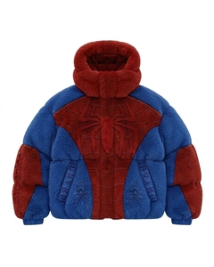 Manufacturer Heavyweight Color Block Men's 100% Cotton Comfortable <b>Zip</b> <b>up</b> <b>Jacket</b> Boxy Street Wear Patchwork <b>Jacket</b> - Product Image 1