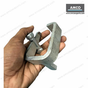 ตัวหนีบเหล็กแบบลิ่ม (C Clamp) สำหรับแบบหล่อคอนกรีตความแข็งแรงสูง สำหรับเสาและพื้น |   ผู้ผลิตอินเดีย |   ตัวล็อคแผงเหล็กสำหรับงานก่อสร้าง - Product Image 4