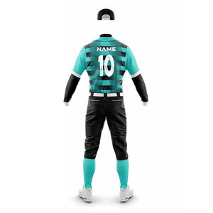 Long Sleeve <b>Baseball</b> Jersey with Matching Pant Adults Unisex Sportswear Uniform Softball Training Wear Club Uniform Kids - Product Image 3