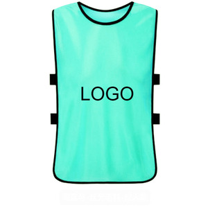 Unisex Yellow Sleeveless Mesh Sports Vest Round Neck Breathable Polyester <b>Training</b> Jersey for Adults All Seasons - Product Image 4