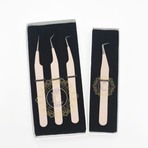 Venta al por mayor de pinzas de agarre de diamante sostenible PUNTO DE Plasma negro mate chocolate en polvo recubrimiento de acero inoxidable Etiqueta Privada - Product Image 4