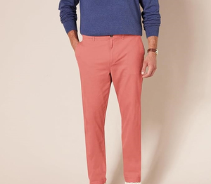 Pantalon Chino Homme Décontracté Léger et Respirant, Écologique, Rayé Tendance, Coupe Droite, Idéal Été - Product Image 5