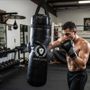 Saco de Boxeo de Alta Calidad y Resistencia, Relleno de Arena, para Entrenamiento de Boxeo, Sparring y Ejercicio en el Gimnasio - Product Image 2
