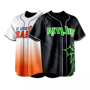 Conjunto de Uniforme de Béisbol Profesional con Logotipo Personalizado, Impresión en Serigrafía, Mezcla de Poliéster/Algodón, Antibacteriano y con Protección UV - Product Image 3