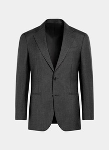 Traje Gris Elegante de Alta Calidad y Nueva Colección, Transpirable, para Hombre, Traje de Dos Piezas a Medida, Proveedor de Ropa Formal Personalizada OEM - Product Image 5