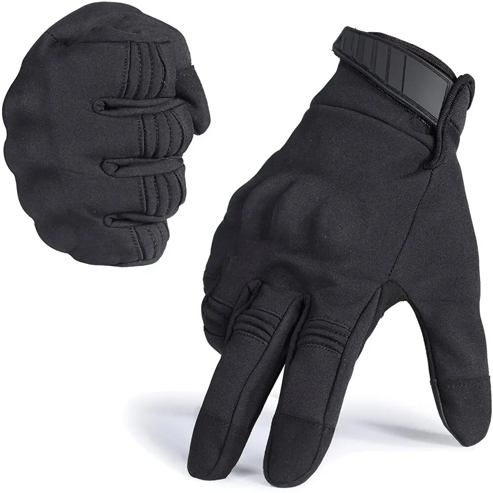 Windproof Touch Screen Warmer Full Finger Gloves for Winter Cycling Motorcycle Motorbike Racing Hunting Climbing Hiking Gear