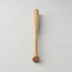 Bâton de baseball 25 pouces, barillet de 2,5 pouces, bois naturel argenté, léger, 1 pièce, durable, pour entraînement débutant - Product Image 3