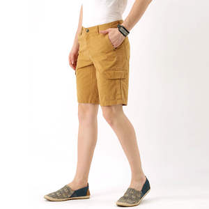 Pantalones Cortos Cargo para Hombre con Bolsillos, Estilo Urbano, Color Personalizado OEM, Cintura Alta, Ropa Deportiva para Gimnasio y Fitness, Shorts de Verano para Hombre - Product Image 3