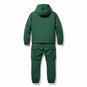 Chándal Deportivo Impermeable con Capucha de Algodón 100% Vaquero, Estilo Cargo, Largo Completo, para Primavera/Invierno 2026, Última Moda, Venta al por Mayor, Personalizado - Product Image 3