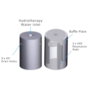 Générateur d'eau hexagonal pour l'hydrothérapie |   Système d'amélioration de l'eau pour spas, réadaptation et bien-être - Product Image 2