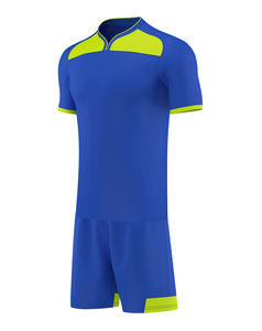 Maillot de football pour homme, haute qualité, 100% polyester, léger, respirant, manches courtes, impression numérique, pour sports de plein air - Product Image 2