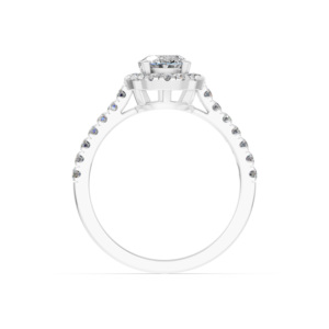 Anillo de Plata 925 con Diamante de Laboratorio para Mujer, Certificado IGI, RJC, ODM, OEM, Fabricante de Joyería Fina Ética, Venta al Por Mayor E200906 - Product Image 3