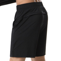 Nouveaux shorts de sport décontractés pour hommes 2026, séchage rapide, anti-UV, respirants, avec lettres réfléchissantes, pour l'entraînement, la course et la gym, avec poches