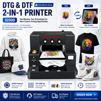 Imprimante DTF A3, imprimante DTG pour t-shirts, sweats à capuche, vêtements, machine d'impression personnalisée, imprimante textile pour petites entreprises