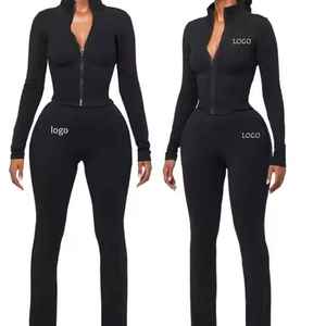 Conjuntos de Yoga para Mujer Más Vendidos, 2 Piezas, Sólidos, Transpirables, Ecológicos, Ropa Deportiva de Alta Calidad en Oferta - Product Image 6