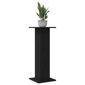 Support pour plantes en chêne noir, 2 pièces, 11,81 x 11,81 x 31,50 po, pour paniers suspendus et accessoires - Product Image 3