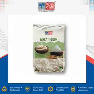 โยเกชวาร์ โพลีเมอร์ส YP132 อินเดีย คุณภาพดีที่สุด ขายดี บรรจุภัณฑ์แป้งเกรดอาหารแบบซีลกลาง พิมพ์ลายตามสั่ง ขายส่ง - Product Image 2