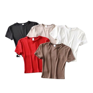 T-shirt d'été décontracté imprimé pour femmes, manches courtes, tissu respirant, doux, léger, confortable, haut à porter au quotidien - Product Image 4