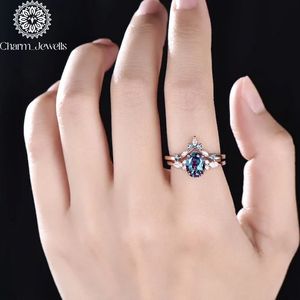 แหวนหมั้นผู้หญิง Charm_Jewells เงินชุบทองคำขาวประดับโมอิสซาไนต์ทรงคุชชั่น ดีไซน์คลาสสิก ตัวเรือนแบบหนามเตย รับรองโดย IGI - Product Image 1