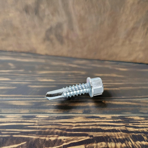 PDC Hex Head Self-Drilling Screws Carbon Steel Zinc/Galvanized/Phosphate Finish Metric/Inch Class 8 Grade OEM Customizable Sizes - Product Image 1