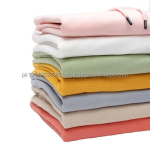 Jersey de alta calidad, teñido liso, 350g, logotipo impreso, mezcla de algodón y poliéster, sudaderas con capucha de lana Polar Unisex personalizadas para invierno - Product Image 5