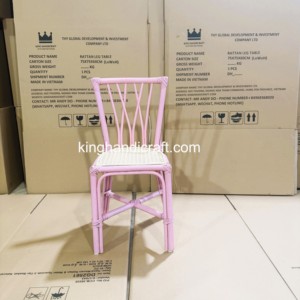 Sillas Infantiles de Ratán Hechas a Mano - Diseño Moderno, Seguras y Duraderas, para Uso en Interiores y Exteriores, Alquiler para Eventos, Fotografía, Fiestas de Cumpleaños - Product Image 5