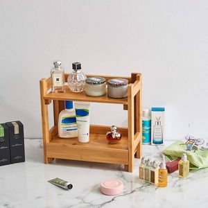 Premium Modern Wooden Makeup Storage Organizer | Handmade Eco-Friendly <b>Tabletop</b> Cosmetic Organizer | Bulk Wedding Birthday - Product Image 1