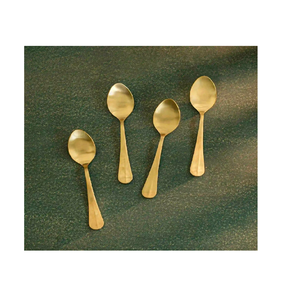 Cuillère en laiton exclusive, ensemble de couverts avec manche artisanal élégant et personnalisé, cuillère en laiton sur mesure pour les exigeants - Product Image 6