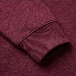 Heavyweight Long Sleeve Fleece <b>Pullover</b> Sweatshirt Front Custom Logo <b>Jumper</b> for Wholesale - Product Image 3