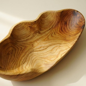 Bol en bois pour table à manger, bol en bois pour table de service, bol en bois pour comptoir de cuisine - Product Image 3