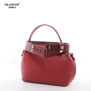DEJURIOR PU Leather Tote Bag Set for Women 2-Piece Fashion Shoulder/Crossbody Handbag with Polyester Lining and <b>Zip</b> Closure - Product Image 4