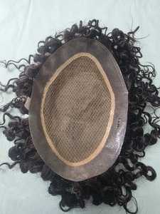 Taz Hair BD Cheveux Humains Bouclés Indiens Remy, Extensions Adhésives, Trame Nouée à la Main, Ondulations Profondes, Noir Naturel, Pour Coiffure Professionnelle - Product Image 4
