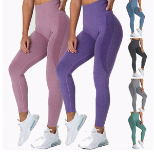 Leggings Deportivos de Cintura Alta para Mujer, de Poliéster y Elastano de Alta Calidad, Ropa de Compresión para Yoga y Gimnasio - Product Image 2