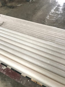 Dalles de marbre blanc naturel écologiques pour marches d'escalier, matériau de construction résistant à l'usure, directement de l'usine de pierre - Product Image 5