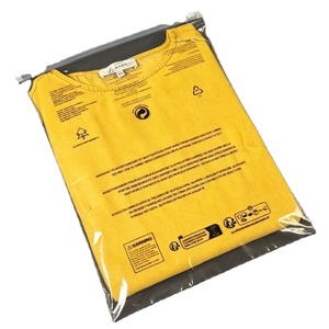 Pe Clear Plastic Zipper Garment Transparent Reclosable <b>Packing</b> Pouch Wear Resistant Breathable Apparel <b>Bag</b> - Product Image 1