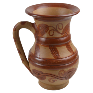 Verre à eau et à lait de fabrication indienne, motif ancien peint, pour boire du sable - Product Image 5