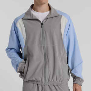 Chaquetas Impermeables Personalizadas OEM para Hombre, para Correr, Trotar, Entrenar, Ajuste Atlético, Transpirables, Resistentes al Viento, con Forro, Cortavientos para Hombre - Product Image 1